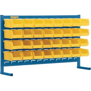 Louvered Rack with Bins - 010-LFE470