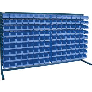 Louvered Rack with Bins - 010-LFE405