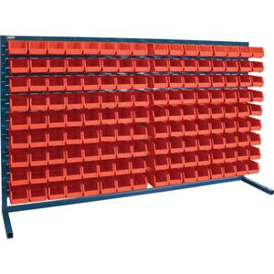 Louvered Rack with Bins - 010-LFE406