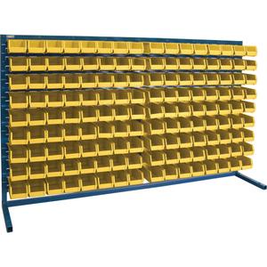 Louvered Rack with Bins - 010-LFE407
