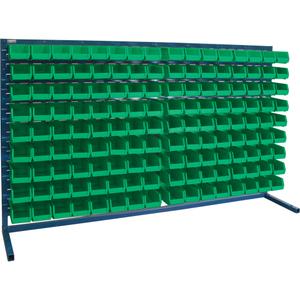 Louvered Rack with Bins - 010-LFI698