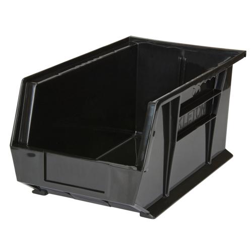 Stack & Hang Bin - Black, Red, Yellow, 60 lbs., 8-1/4", 14-3/4", 7", 30240, 1 Year Limited