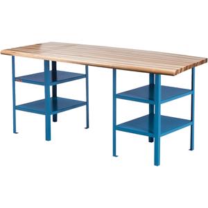 Extra Heavy-Duty Pedestal Workbench - 010-LII442