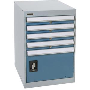 Pedestal Workbench with One Door & Four Drawers - 010-LIK903