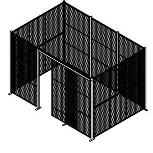 Wire Mesh Partition Kits - 010-LNG433