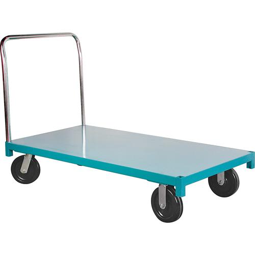 Platform Truck - 30", 60", 39", 1400 lbs., Corner Standard, 8", Nylon, 11", 1 Year Limited