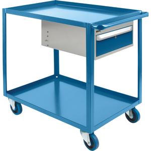 Heavy Duty Shelf Cart with Drawer - 010-LPK588