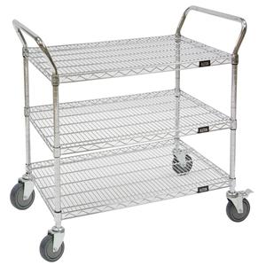 Wire Mesh Utility Cart - 010-LPM862