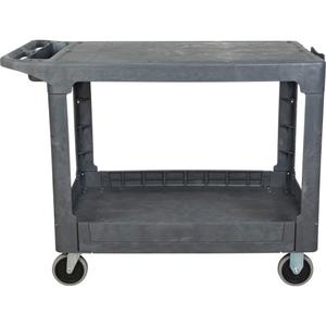 Flat-Shelf Utility Service Cart - 010-LPS975