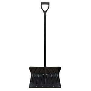 Poly Snow Shovel with Steel Wear Strip - 010-LQP132