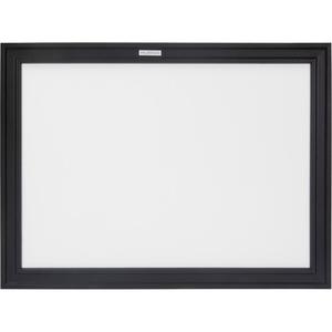 Black MDF Frame Whiteboard - 010-LRU463