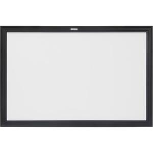 Black MDF Frame Whiteboard - 010-LRU464