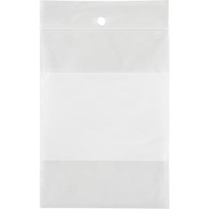 White Block Poly Bags - 010-LSI249