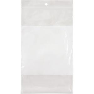 White Block Poly Bags - 010-LSI266