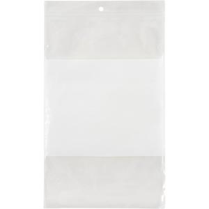 White Block Poly Bags - 010-LSI274