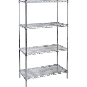 Heavy-Duty Chromate Wire Shelving - 010-LUO230