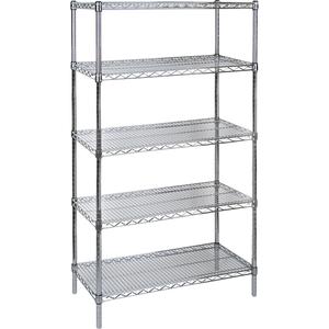 Heavy-Duty Chromate Wire Shelving - 010-LUO232