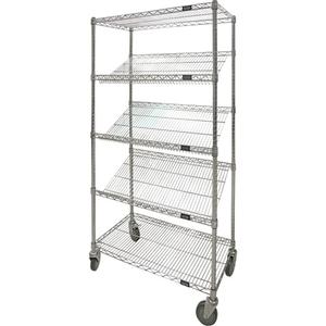 Slanted Shelf Cart - 010-LUQ820