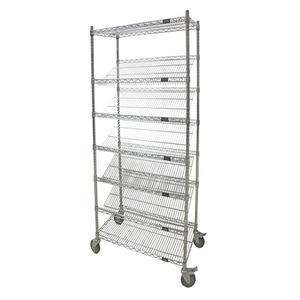 Slanted Shelf Cart - 010-LUQ821