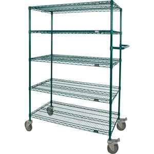 Wire Shelf Push Cart - 010-LUQ021