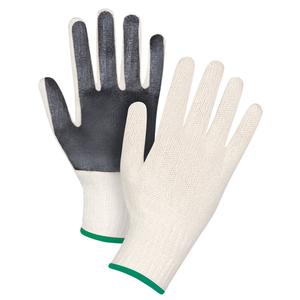 Palm-Coated String Knit Gloves - 010-LVDS545
