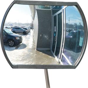 Roundtangular Convex Mirror with Telescopic Arm - 010-LVGS851