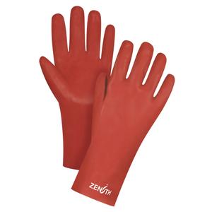 Red Smooth-Finish Chemical-Resistant Gloves - 010-LVHH137