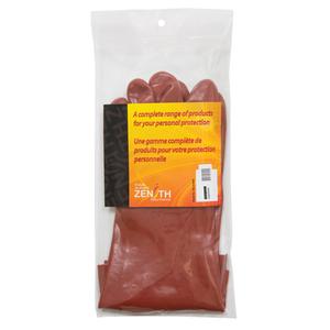 Red Smooth-Finish Chemical-Resistant Gloves - 010-LVHH138U
