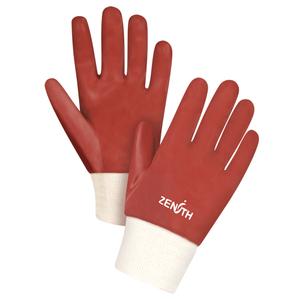 Red Smooth-Finish Chemical-Resistant Gloves - 010-LVHH139