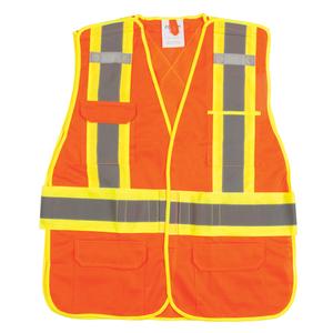 CSA Compliant High Visibility Surveyor Vest - 010-LVHI434
