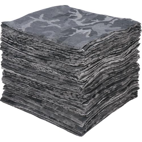 Premium Camouflage Sorbents - Universal, 15", 17", 25 gal., Pads, 1 Year Limited