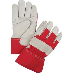 Red & White Winter-Lined Fitters Gloves - 010-LVHL914