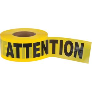 "Attention" Barricade Tape - 010-LVHN621