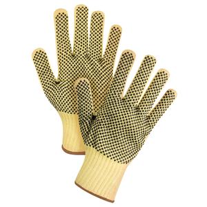 Double-Sided Dotted Seamless String Knit Gloves - 010-LVIS135