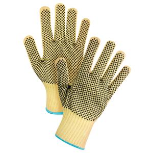 Double-Sided Dotted Seamless String Knit Gloves - 010-LVIS136