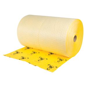 Caution Rolls -High Visibility Absorbents - 010-LVJF727