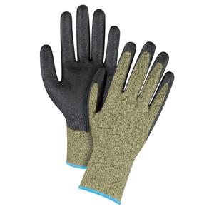Black & Yellow Seamless Stretch Cut-Resistant Gloves - 010-LVJI471