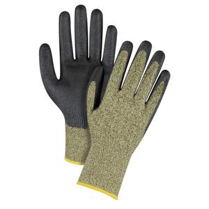 Black & Yellow Seamless Stretch Cut-Resistant Gloves - 010-LVJI472