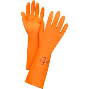 Premium Orange Chemical-Resistant Gloves - 010-LVJK754