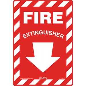 Fire Extinguisher Safety Sign - 010-LVJL460