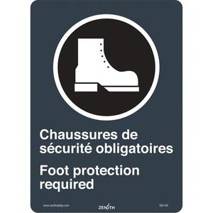 Chaussures de Sécurité / Foot Protection CSA Standard Safety Sign - 010-LVJL473