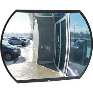 Roundtangular Convex Mirror with Bracket - 010-LVJL881