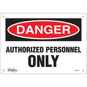 "Authorized Personnel Only" Sign - 010-LVJO660