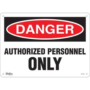 "Authorized Personnel Only" Sign - 010-LVJO662