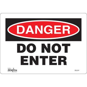 "Do Not Enter" Sign - 010-LVJO674
