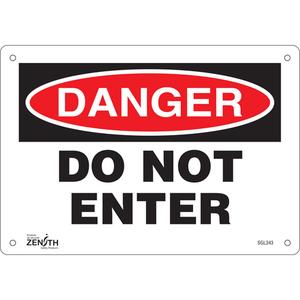 "Do Not Enter" Sign - 010-LVJO676