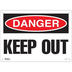 "Keep Out" Sign - 010-LVJO680
