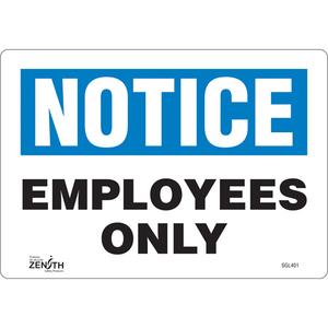 "Employees Only" Sign - 010-LVJO734