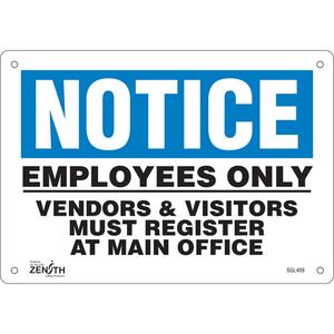 "Employees Only" Sign - 010-LVJO732