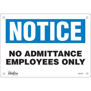 "Employees Only" Sign - 010-LVJO753